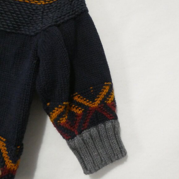 MEXX | 12-18 months | Toddler Geometric Pattern Button-Up Cardigan - Picture 5 of 14